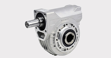 Réducteur de vitesse industriel couplé à un moteur électrique pour application industrielle