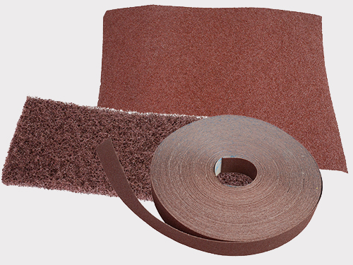 Toile abrasive <br>Abrasif non tissé