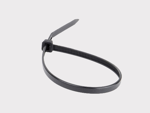 Collier de serrage noir - Simple grip Longueur 200 mm - Largeur 4 mm